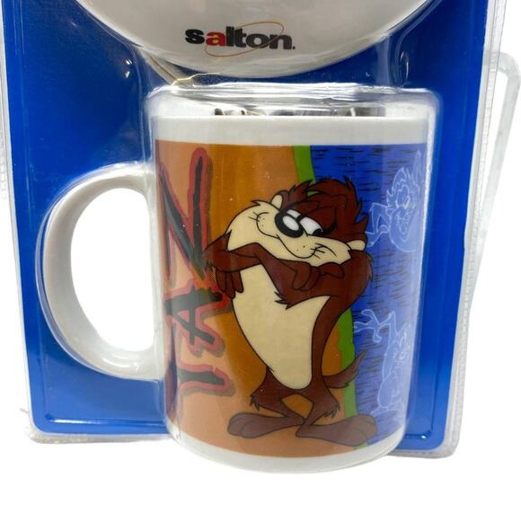 Vintage‎ Dead-stock 1998 Looney Tunes TAZ Hot Spot Set Mug - Picture 3 of 4